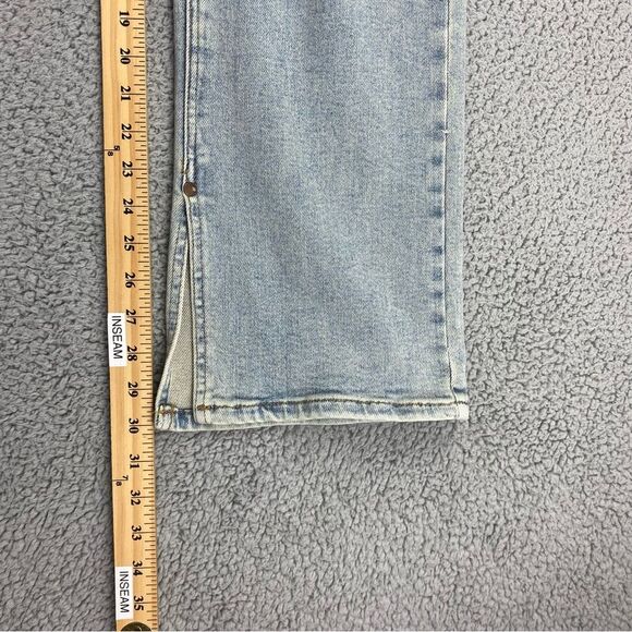 Judy Blue Women's Adrian High Rise Slit Hem Straight Leg Jeans | Size: 15/32 - Picture 12 of 16